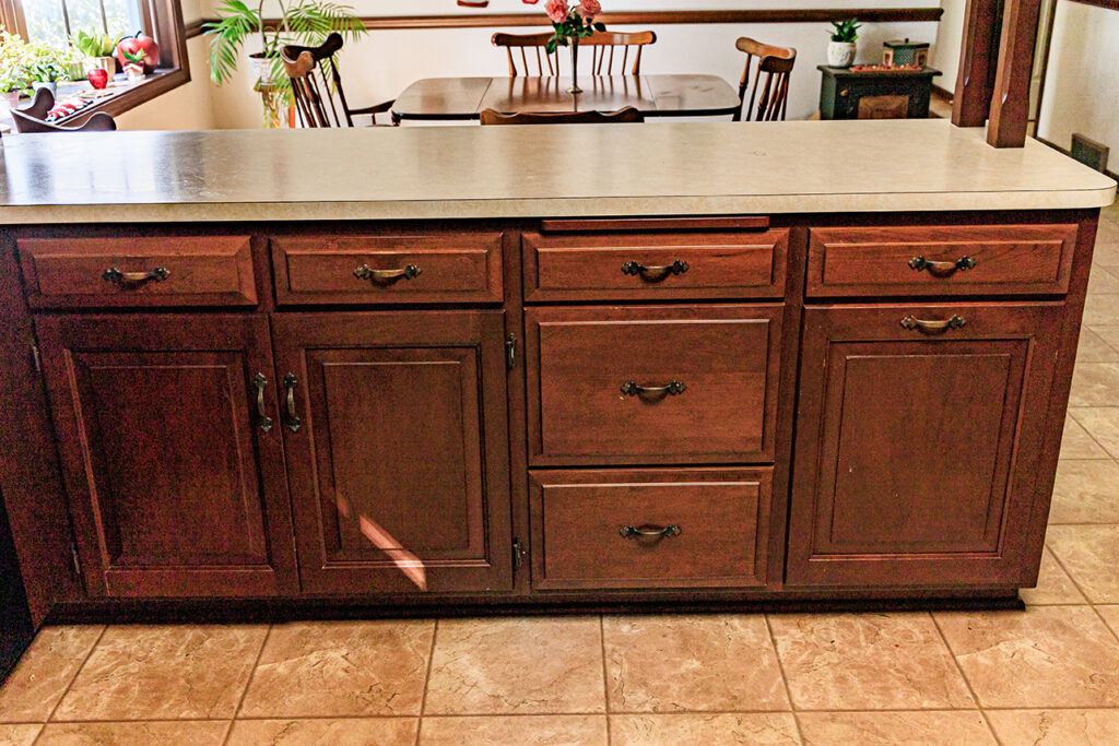 Kitchen cabinets